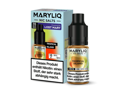 MARYLIQ - Nikotinsalz Liquid - Tropical Island - Vapelounge Onlineshop
