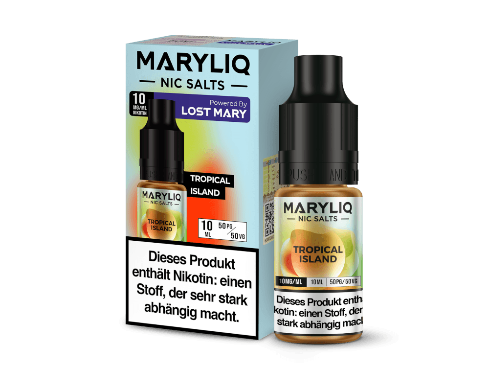 MARYLIQ - Nikotinsalz Liquid - Tropical Island - Vapelounge Onlineshop